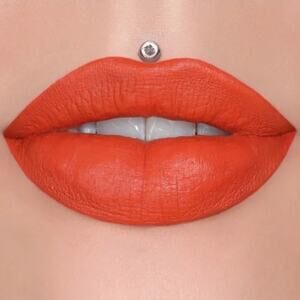 Jeffree Star Velour Liquid Matte Pain is Pleasure Bold Orange Lipstick New